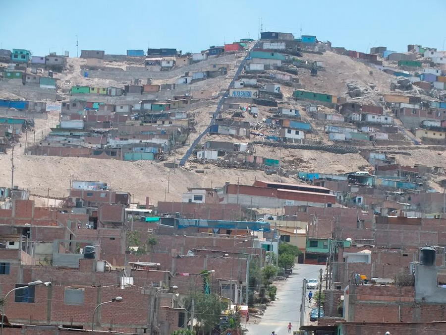 Barri de Chorrillos a la ciutat de Lima (Perú)